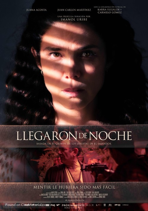 Llegaron de noche - Spanish Movie Poster