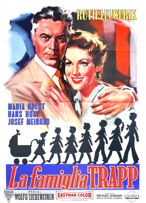 Die Trapp-Familie - Italian Movie Poster
