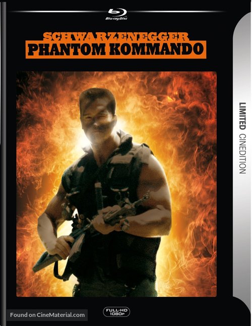 Commando - German Blu-Ray movie cover