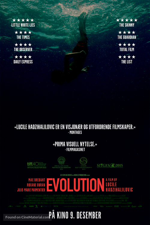 &Eacute;volution - Norwegian Movie Poster