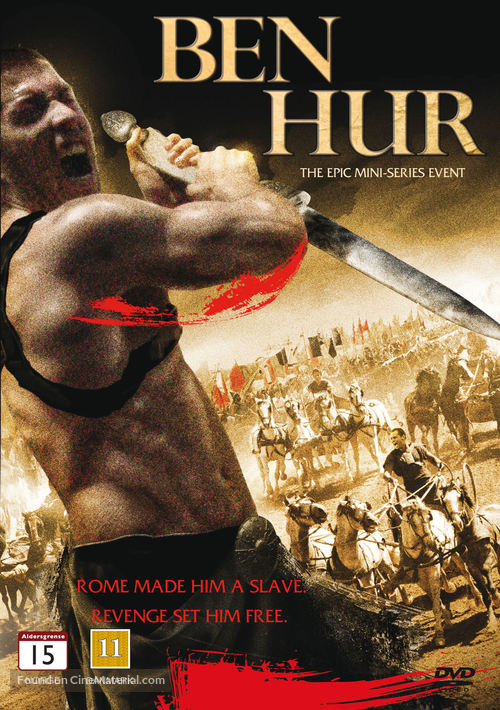 &quot;Ben Hur&quot; - Danish DVD movie cover