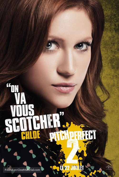 Pitch Perfect 2 - French Movie Poster