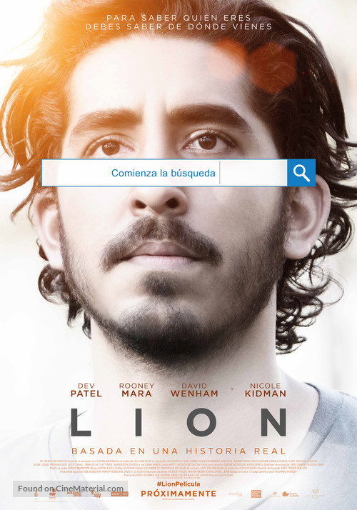 Lion - Spanish Movie Poster