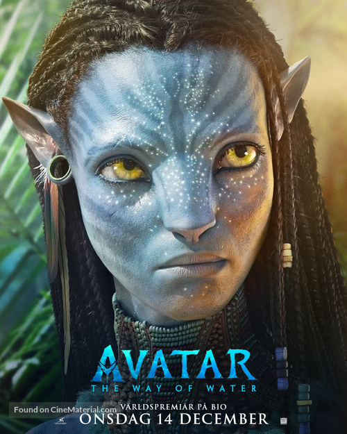 Avatar: The Way of Water - Swedish Movie Poster