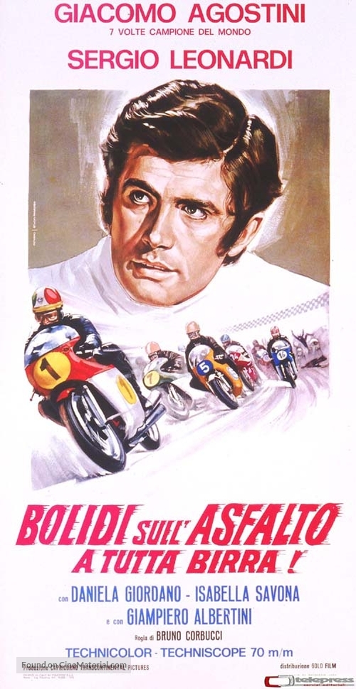 Bolidi sull&#039;asfalto a tutta birra! - Italian Movie Poster