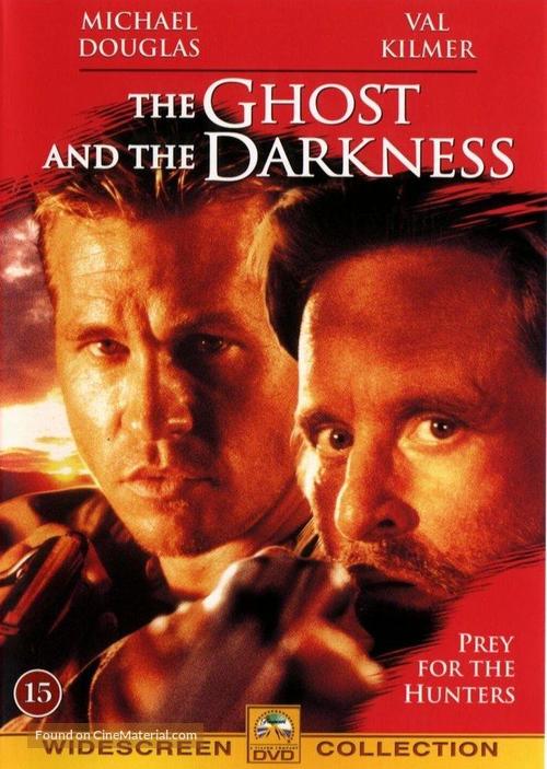 The Ghost And The Darkness - Danish Movie Cover