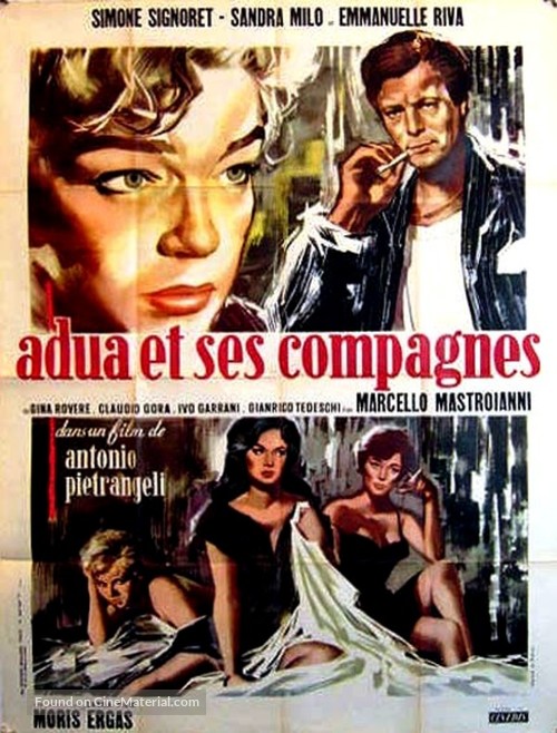 Adua e le compagne - French Movie Poster