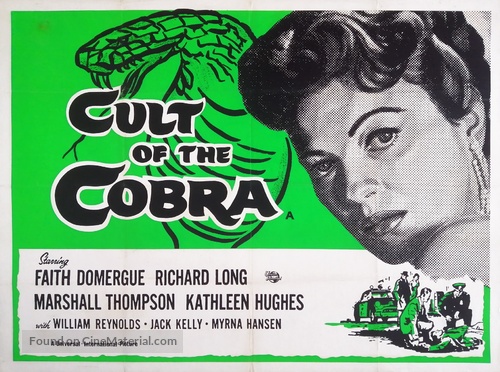 Cult of the Cobra - British Movie Poster