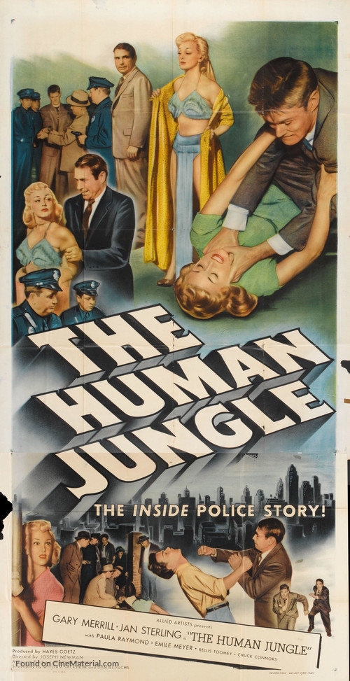 The Human Jungle - Movie Poster