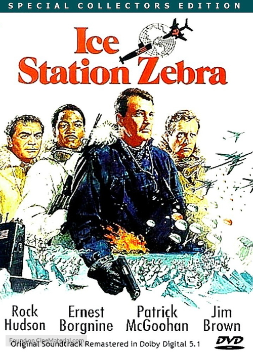 Ice Station Zebra - DVD movie cover