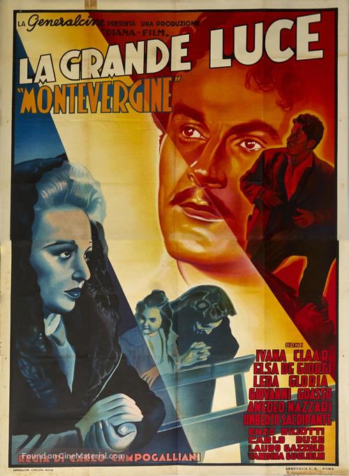 La grande luce - Montevergine - Italian Movie Poster