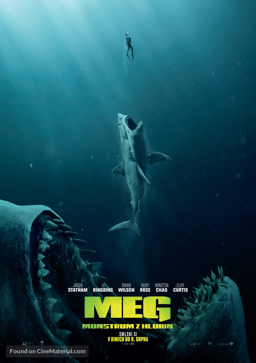 The Meg - Czech Movie Poster