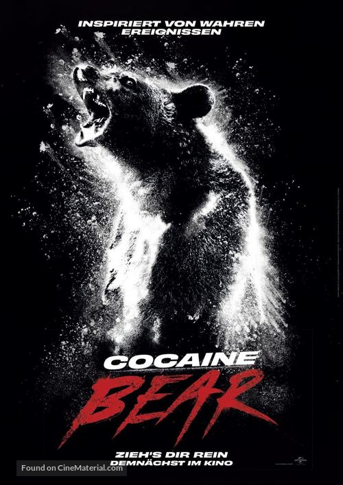 Cocaine Bear - German Movie Poster