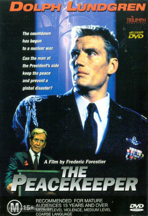 The Peacekeeper - Australian DVD movie cover