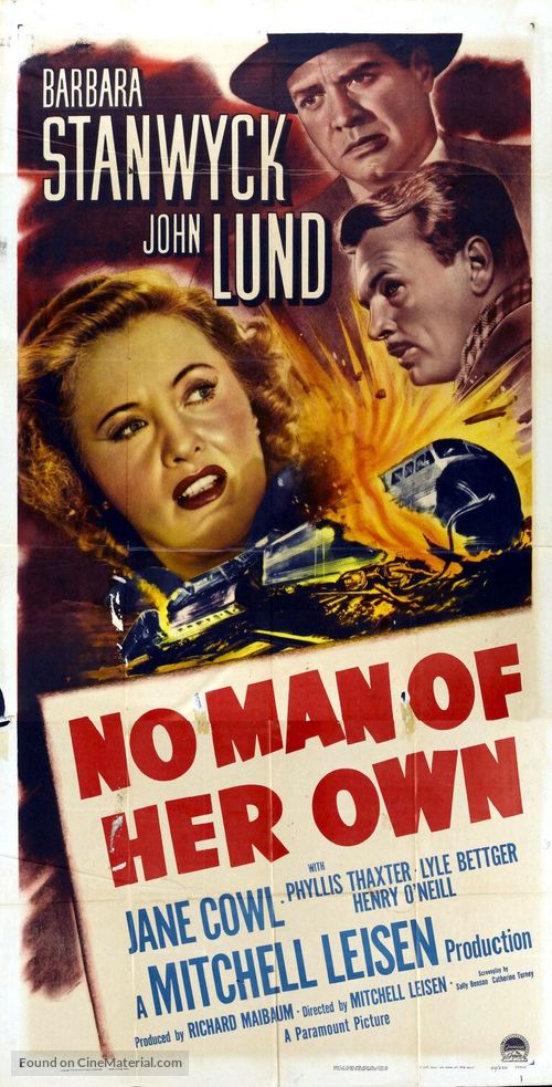 No Man of Her Own - Movie Poster