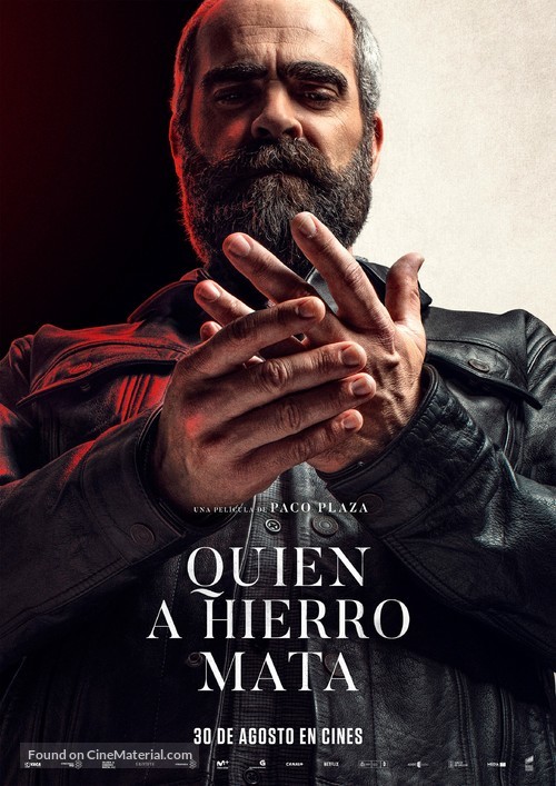 Quien a hierro mata - Spanish Movie Poster