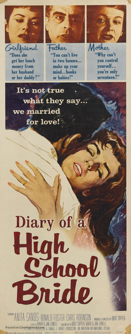 Diary of a High School Bride - Movie Poster