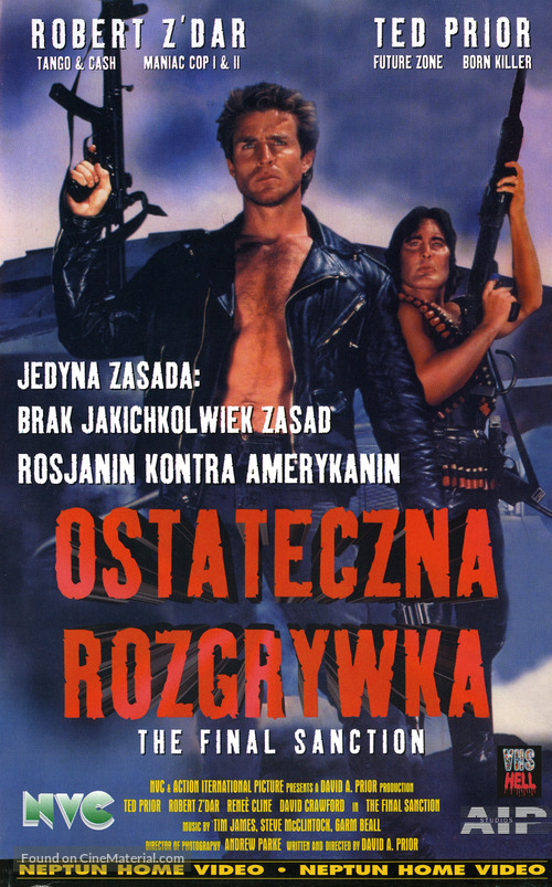 The Final Sanction - Polish Movie Cover