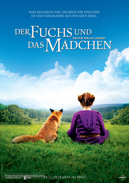 Le renard et l&#039;enfant - German Movie Poster