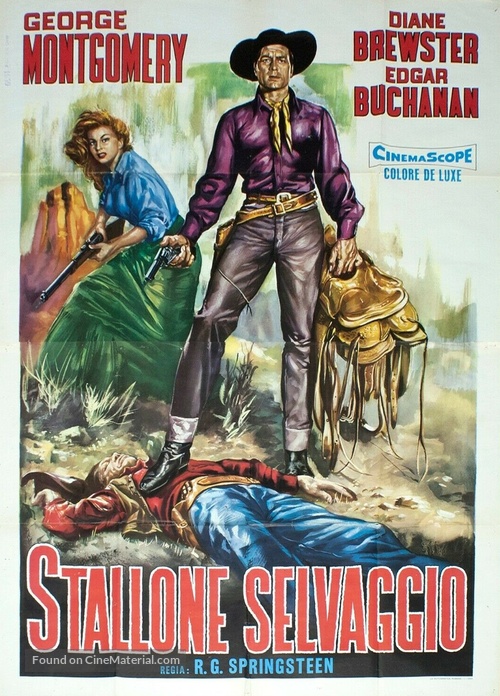 King of the Wild Stallions - Italian Movie Poster