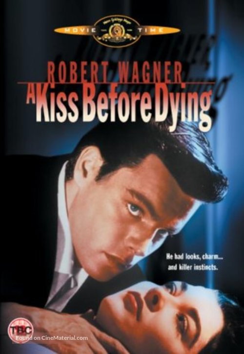 A Kiss Before Dying - British DVD movie cover