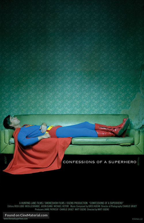 Confessions of a Superhero - poster