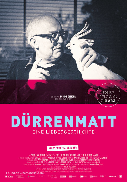 D&uuml;rrenmatt: Eine Liebesgeschichte - German Movie Poster