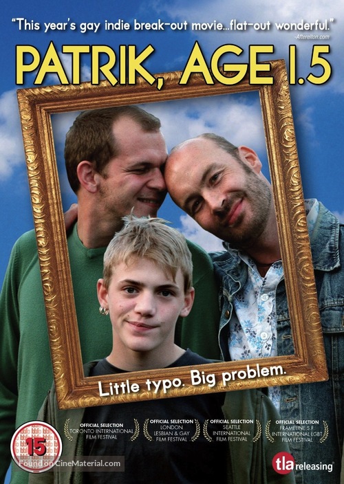 Patrik 1,5 - British Movie Poster
