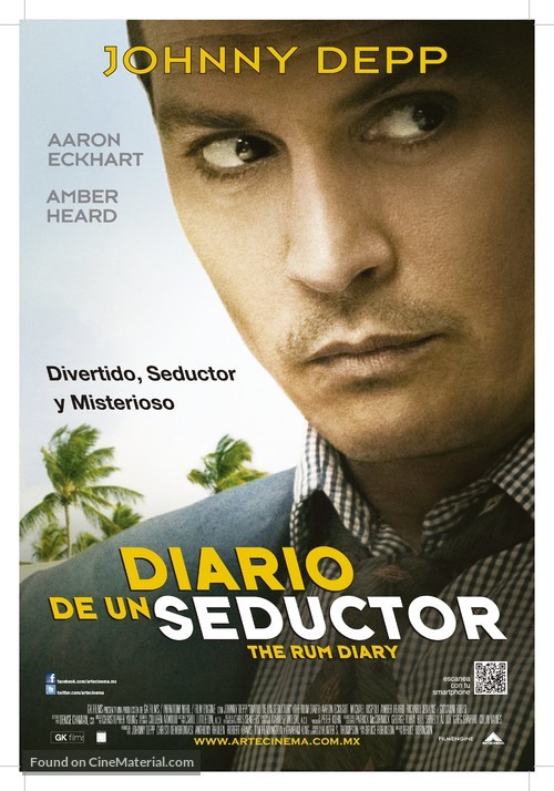 The Rum Diary - Mexican Movie Poster