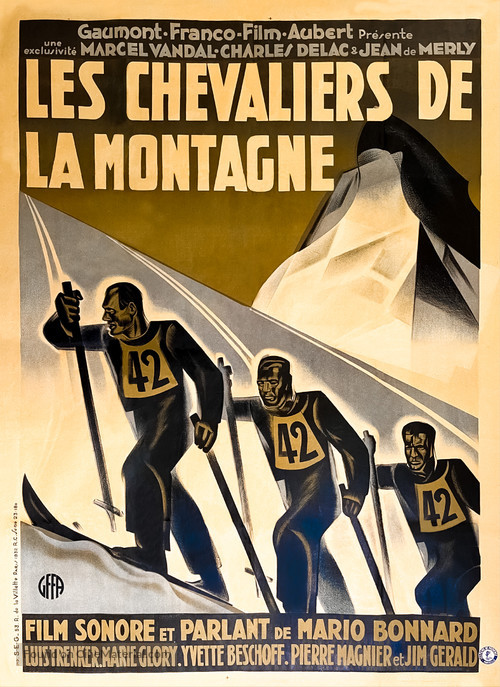 Les chevaliers de la montagne - French Movie Poster