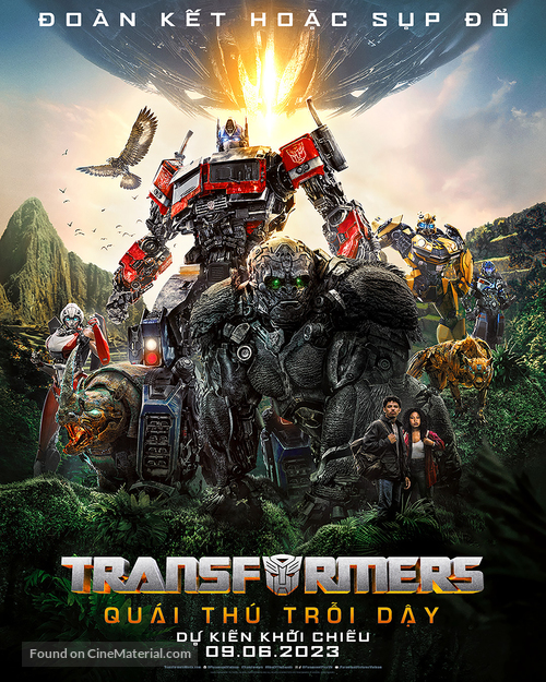 Transformers: Rise of the Beasts - Vietnamese Movie Poster