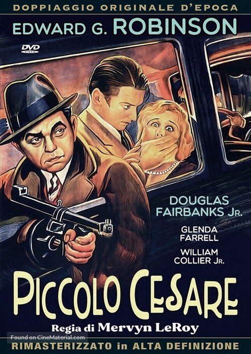 Little Caesar - Italian DVD movie cover