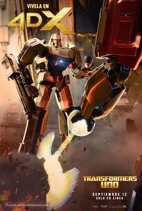 Transformers One - Mexican Movie Poster