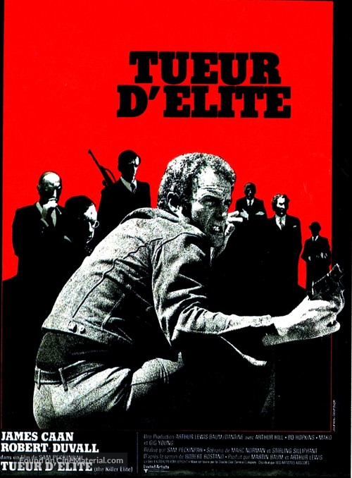 The Killer Elite - French Movie Poster