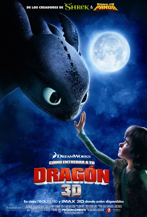 How to Train Your Dragon - Mexican Movie Poster