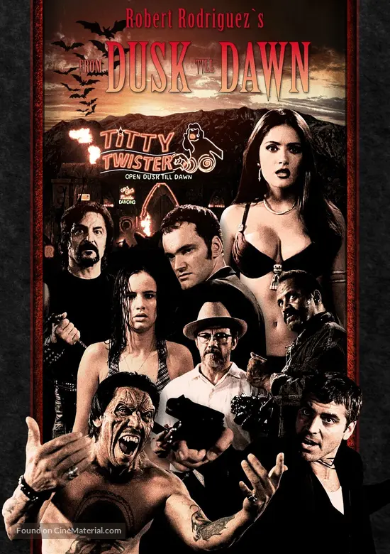 From Dusk Till Dawn - German Movie Cover