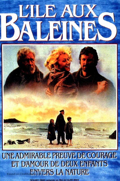 When the Whales Came - French Movie Poster