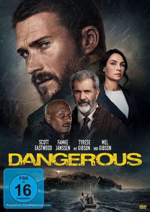 Dangerous - German DVD movie cover