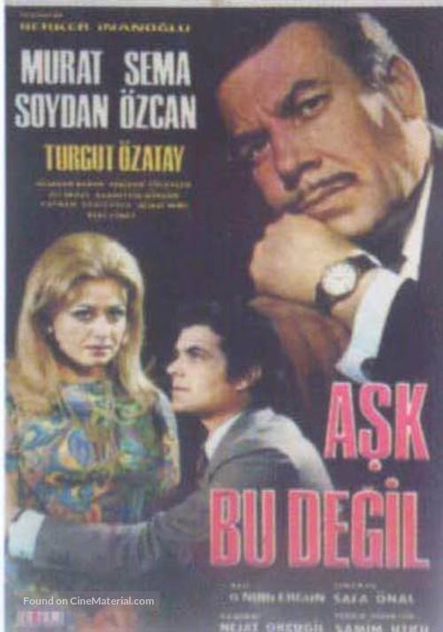 Ask bu degil - Turkish Movie Poster