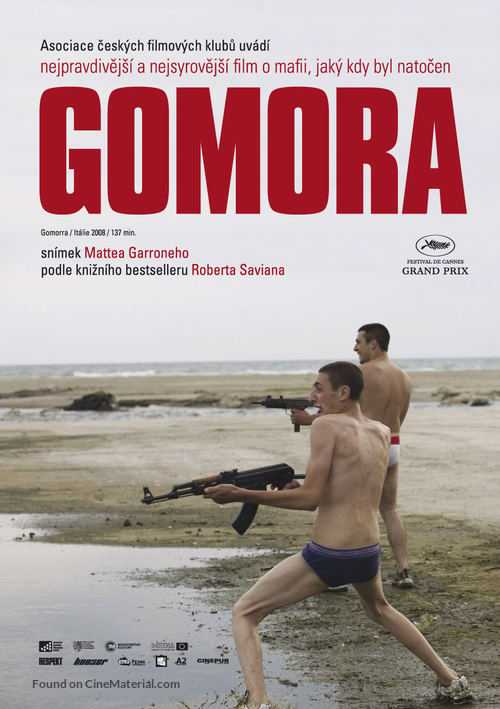 Gomorra - Czech Movie Poster