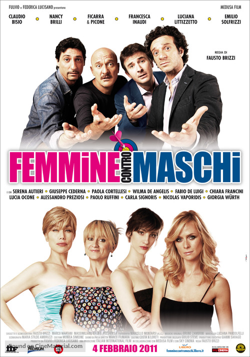 Femmine contro maschi - Italian Movie Poster