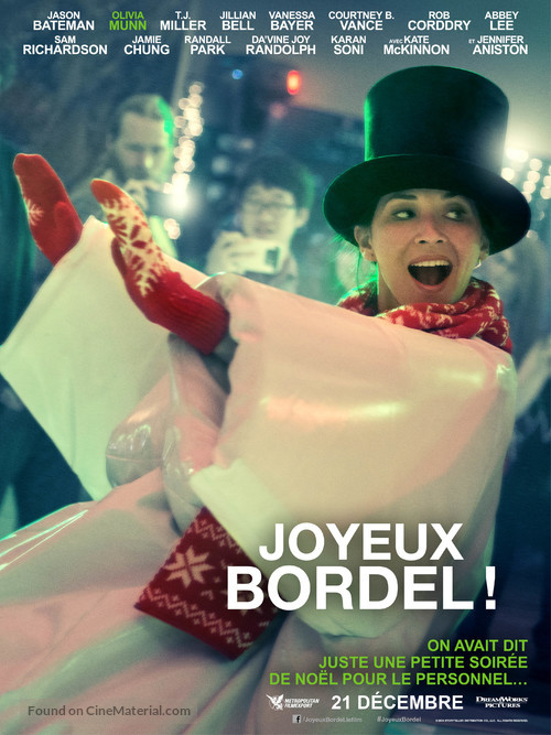 Office Christmas Party - French Movie Poster