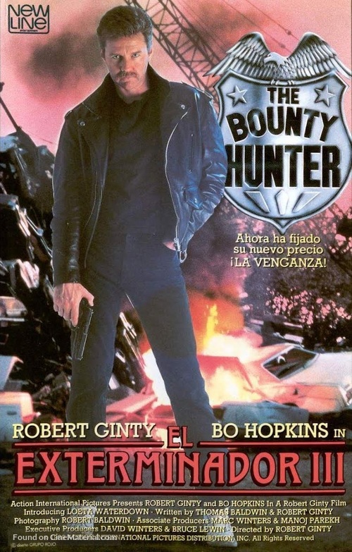 The Bounty Hunter - Spanish VHS movie cover