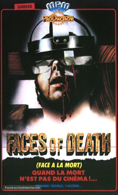 Faces Of Death - French VHS movie cover
