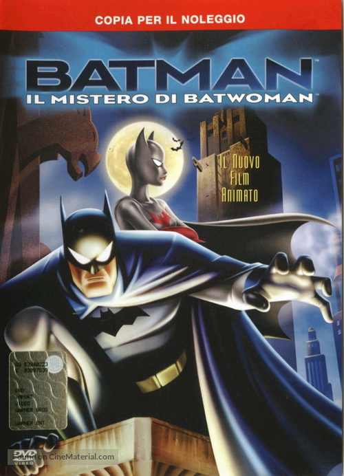 Batman: Mystery of the Batwoman - Italian DVD movie cover