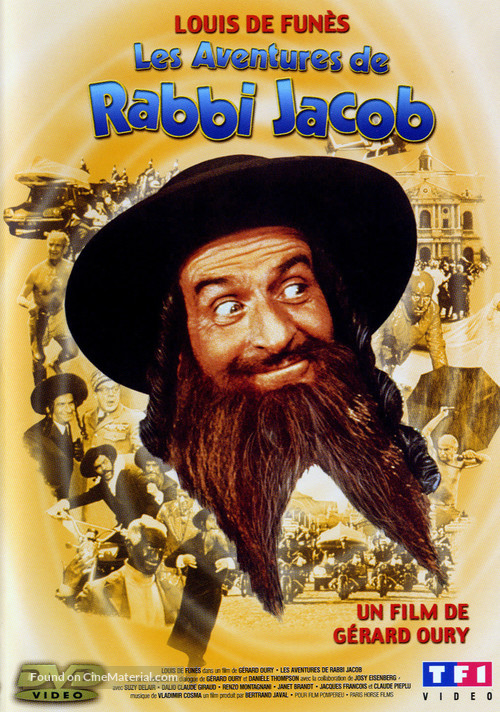 Les aventures de Rabbi Jacob - French Movie Cover