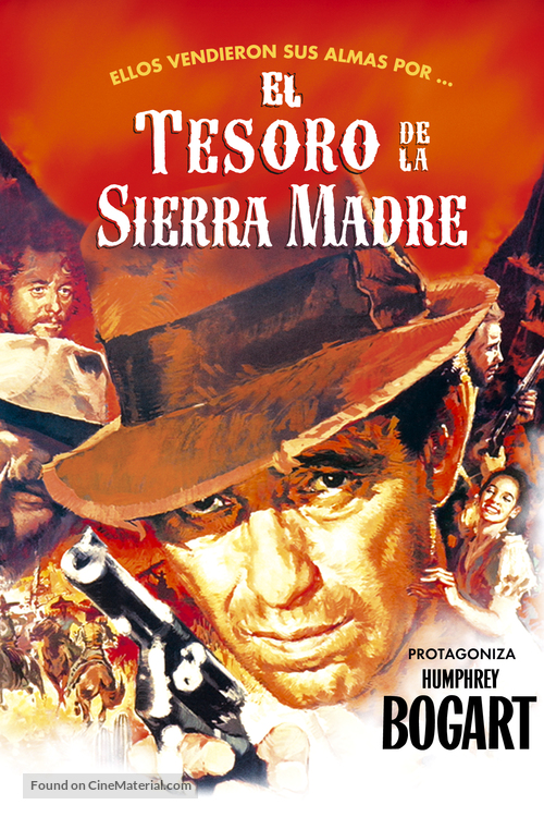 The Treasure of the Sierra Madre - Mexican DVD movie cover
