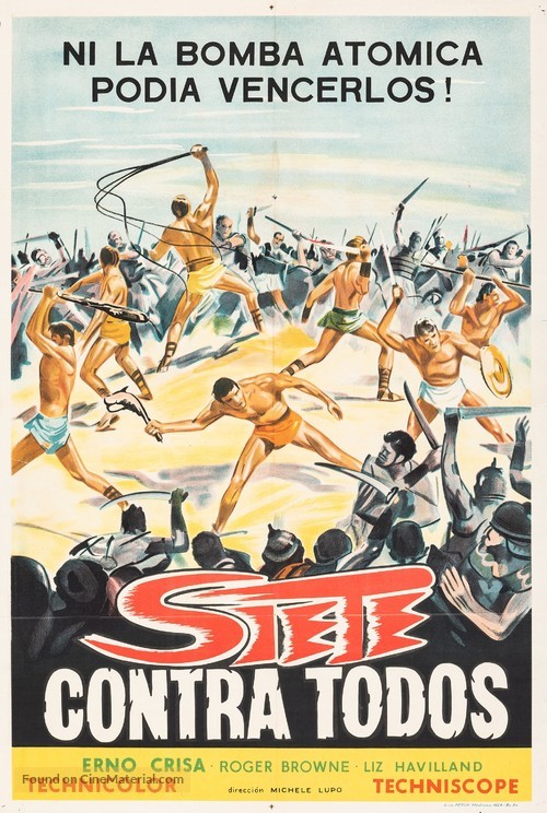 Sette contro tutti - Argentinian Movie Poster