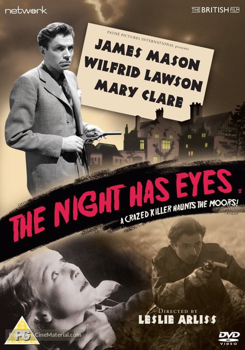 The Night Has Eyes - British DVD movie cover