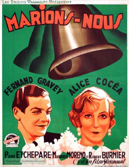 Marions-nous - French Movie Poster